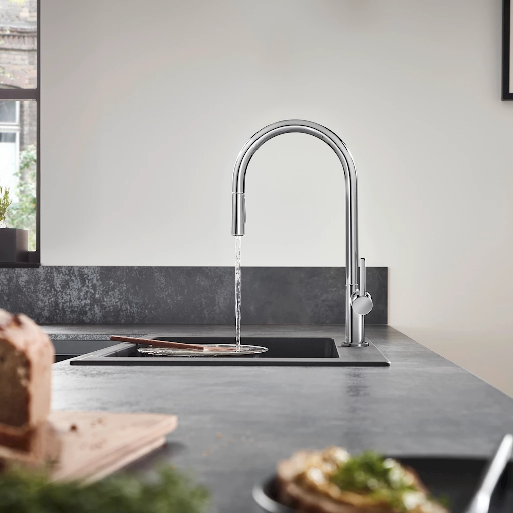 Talis M54 kjøkkenbatteri 210, krom Talis M54 kjøkkenbatteri 210, krom