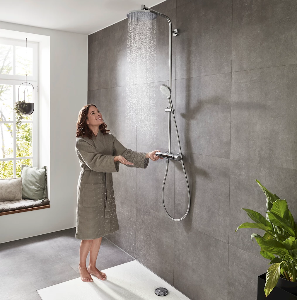 Crometta S 240 Showerpipe, krom Crometta S 240 Showerpipe, krom