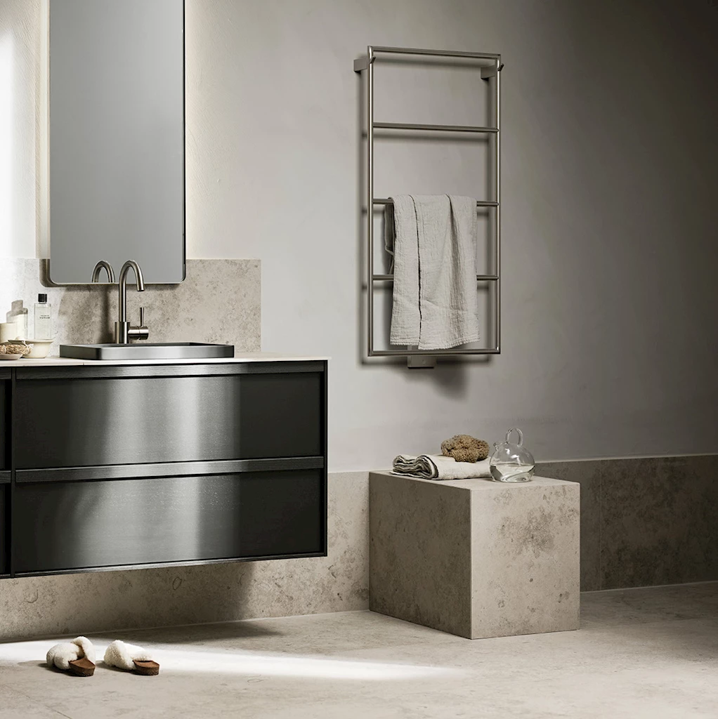 TW800-400 håndkletørker, Brushed Nickel TW800-400 håndkletørker, Brushed Nickel